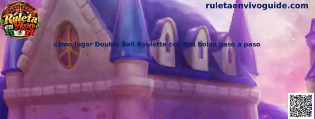 Referencia visual de Double Ball Roulette, una variante de ruleta en vivo con dos bolas