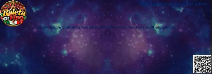 Imagen ilustrativa de Lightning Roulette, apuestas directas y multiplicadores en ruleta en vivo