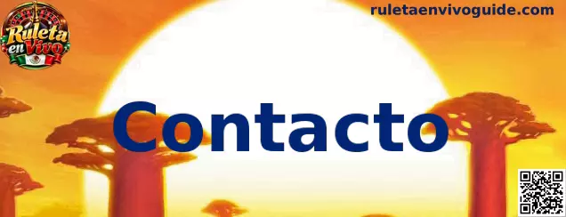 Página de contacto de Ruleta en Vivo