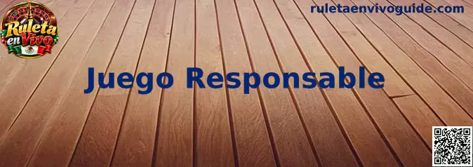 Guía de Juego Responsable para establecer límites de tiempo y dinero al participar en Ruleta en Vivo