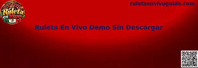 Ruleta En Vivo Demo Sin Descargar