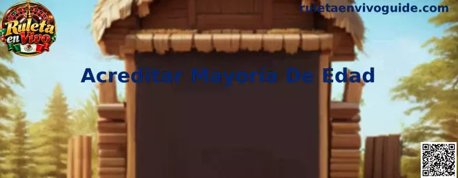 Guía para acreditar la mayoría de edad en Ruleta en Vivo en México