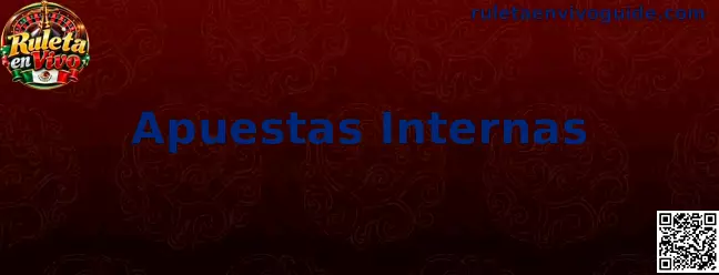 Ejemplo visual de Apuestas Internas en Ruleta en Vivo