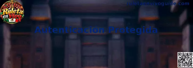 Guía visual sobre autenticación protegida para una cuenta de Ruleta en Vivo