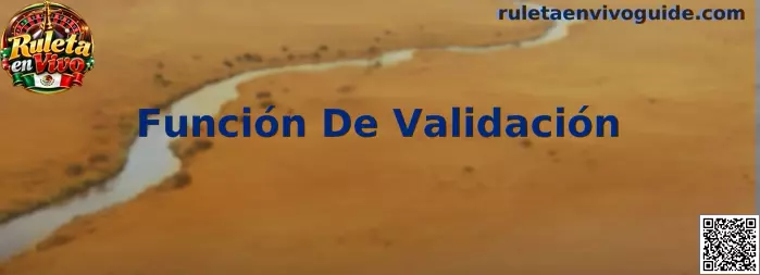 Ejemplo visual de una Función De Validación para un código alfanumérico en un formulario de Ruleta en Vivo