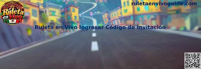Guía para ingresar un código de invitación en Ruleta en Vivo